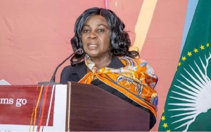 Former Minister of Sanitation and Water Resources, Cecilia Dapaah