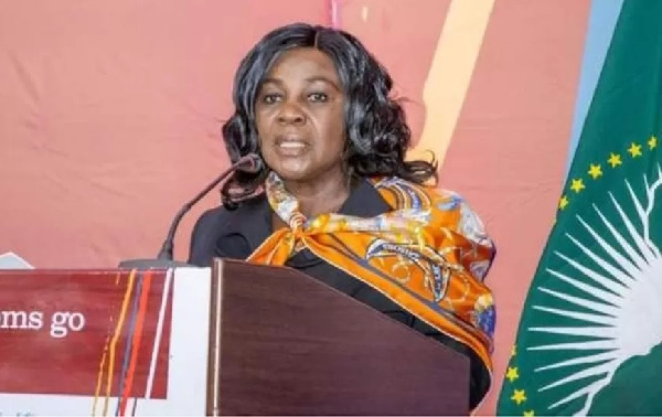 Cecilia Abena Dapaah, former Minister for Sanitation and Water Resources