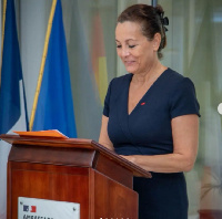 French Ambassador to Ghana, Anne Sophie Ave