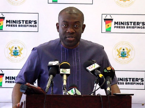 Kojo Oppong Nkrumah, Information Minister