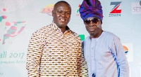 Kojo Antwi and his former manager, Mr. Ransford Antwi