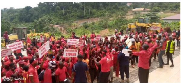 File photo of demonstrators