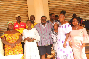 The Nkosuohene with some widows