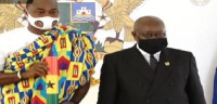 Richard Atikpo with President Akufo-Addo