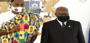 Richard Atikpo with President Akufo-Addo