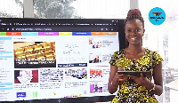 Host of BizHeadlines, Ernestina Serwaa Asante