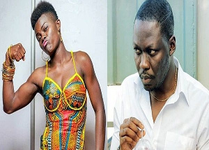 Arnold has dared Wiyaala to seek a restraining order to stop him from discussing her