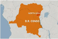 Map of DR Congo