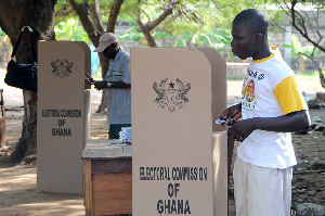 Voting which started at 7:00am will end at 5:00pm