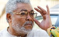 Ex-President Flt Lt Jerry John Rawlings