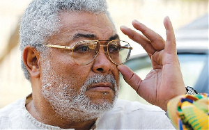 Ex-President Flt Lt Jerry John Rawlings