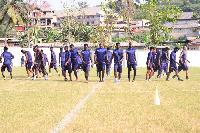 Hearts of Oak trained ahead of Medeama Clash