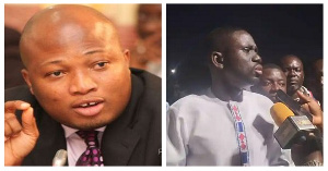 Samuel Okudzeto Ablakwa and Dr. John Saviour Eleblu