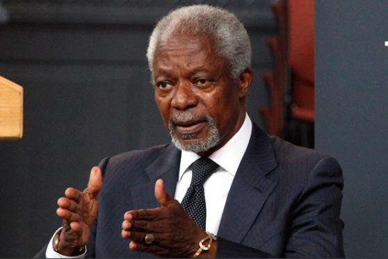 Kofi Annan died at age 80