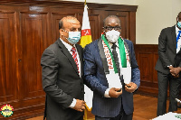 Abdalfatah Alsattari and Speaker Bagbin