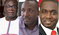 Freddie Blay, John Boadu and Charles Dwamena