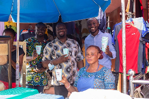 UNDP Ghana Plastic Experiment Cups 3