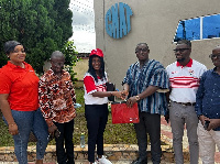 Vodafone Ghana officials, others in a group picture