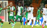 Troost-Ekong (left) and Thomas Partey were the goal scorers in the final qualifier in Abuja