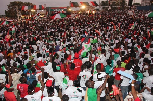 NDC supporters