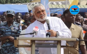 Former President Jerry John Rawlings