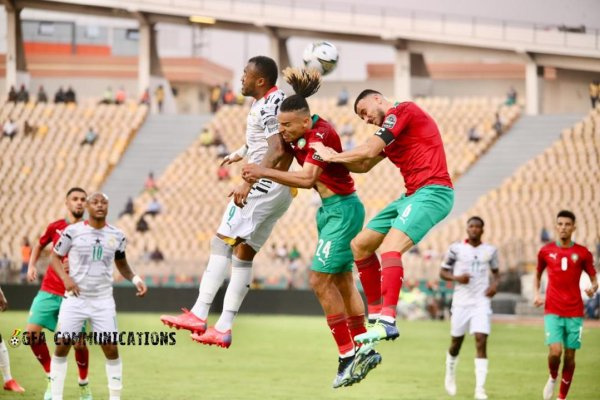 The Black Stars lost to Morocco by a lone goal