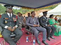 Joseph Amoah (M) with other dignitaries