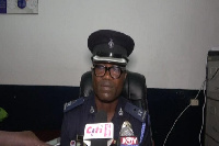 Chief Superintendent Samuel Okanta, the Winneba Police Commander