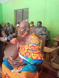 Nana Kwadwo Massa is the acting president of the Sampa Traditional Council