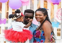 Sarkodie and family