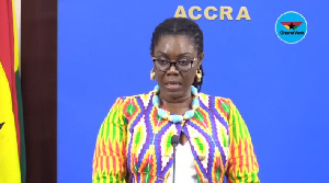 Ursula Owusu-Ekuful, the Minister of Communications