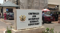 Signage of the CAGD HQ in Accra