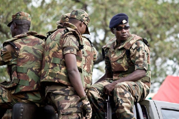 Some chiefs say the presence of the military is causing fear and panic among residents [File photo]