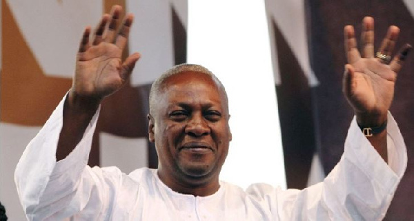 Former president John Dramani Mahama