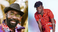 Veteran musician Pat Thomas and Kuami Eugene