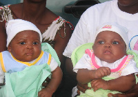 African twins. Photo credit: Wikimedia Commons/KDJAM