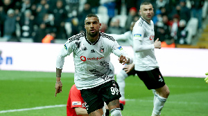 Besiktas forward Kevin-Prince Boateng