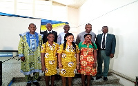 Jochebed Adwoa Sutherland, Rachel Kwarteng and Audrey Awuttey gained admission to UG Medical School