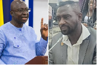 Samuel Atta Akyea and COP George Alex Mensah