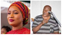 Samira Bawumia and Robert Yaw Amankwah