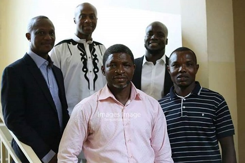 The technical team of the Black Stars is made up of former players