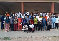 Members of the new Communications Directorate of the New Patriotic Party