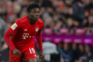 Ghanaian-born Canadian footballer, Alphonso Davies