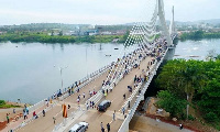 The new bridge will the be an alternative to the Adomi Bridge