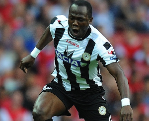 Ghana midfielder Emmanuel Agyemang Badu