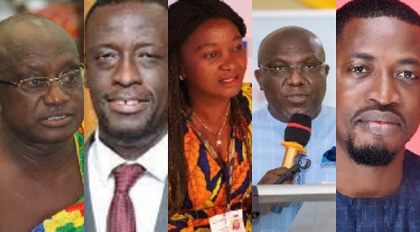 The 5 ministers allegedly summoned by President Akufo-Addo