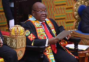 Speaker of Parliament, Aaron Michael Oquaye