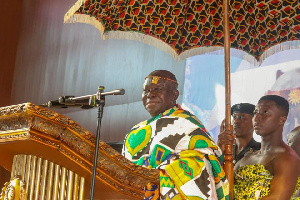 Otumfuo Osei Tutu II Speaking 