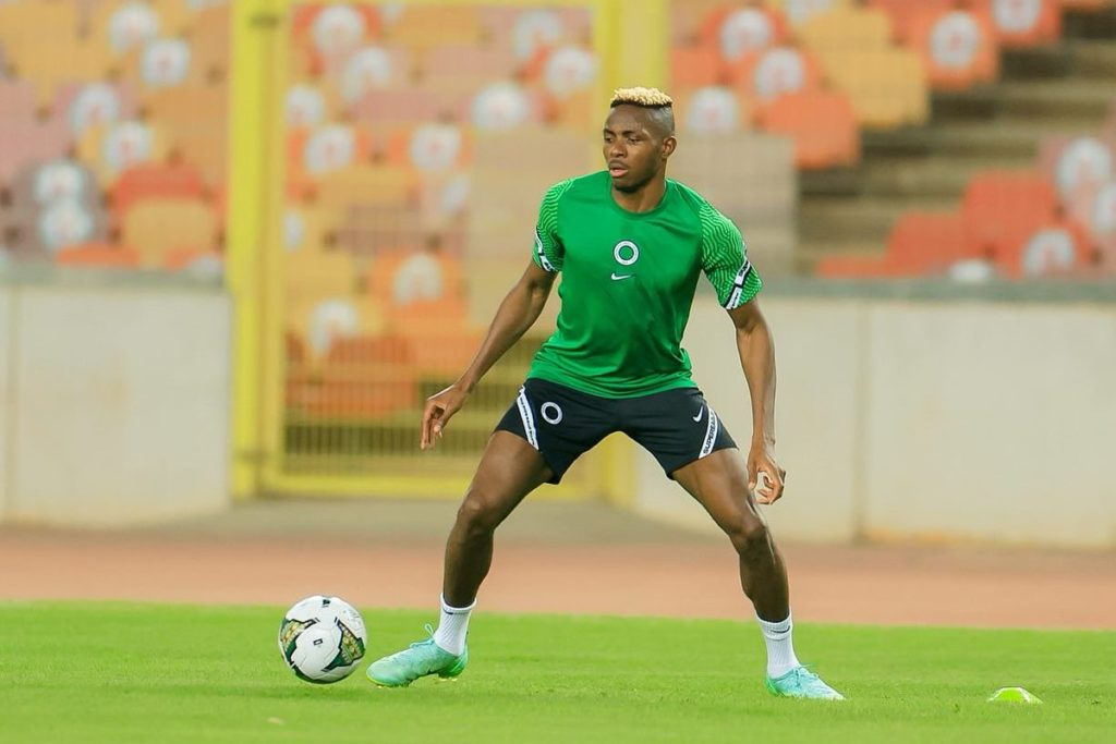 Nigeria forward Victor Osimhen