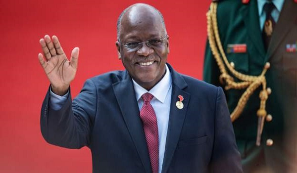 President John Magufuli says people must continue to work despite the coronavirus threat